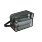 Mesh Shower Caddy Bag for Bathroom Gym Black Portable Toiletry Organizer Gym Shower Mesh Bag Quick Dry Tote Bags with Zipper for Hanging Women Men Dorm Camping Swimming Beach
