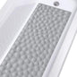 Non-Slip Bathtub Mat OTHWAY Soft Rubber Bathroom Bathmat with Strong Suction Cups (Grey) - color: Grey, size: 40" x 16" (Rectangular)