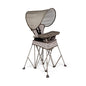 Baby Delight Go with Me Uplift Deluxe Portable High Chair | Travel High Chair | Sun Canopy | Indoor and Outdoor | Sandstone - color: Sandstone