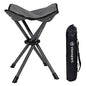 Stansport Apex Fold-Up Stool (G-140) - Black/Grey, Portable and Lightweight Stool for Camping, Fishing, Hiking, Backpacking and More - 300 lbs weight capacity