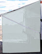 Tentproinc RV Awning Side Sun Shade 9'X7' (Gray) Mesh Screen Sunshade Complete Kits Motorhome Camping Trailer Canopy UV Blocker - 3 Year Warranty - color: Gray