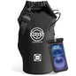 STOVER 5/10/25/30/40/55L Waterproof Dry Bag- Roll-Top Backpack w/Phone Case- Kayaking, Hiking, Camping, Boating- Men/Women - color: 10l Black, size: 10L
