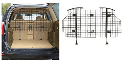 Adjustable Vehicle Safety Barrier Grid Cargo Area Block Keep Pets Gear Safe