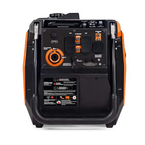 Generac 3,800-Watt Dual-Fuel Portable Inverter Generator - Gas and Propane Compatible - Quiet Operation - Clean, Stable Power - Great for Home Backup, Camping, and RV Use - style: 3800-Watt Inverter - Electric Start + COsense - 50 ST