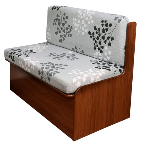 CRFATOP 2 Pieces RV Couch Covers for Sofa Bed Printed Large Camper Cushion Slipcover Stretch 3 Seat Rv Dinette Cushion Furniture Protector for Jackknife Sleeper Sofas, 1 Backrest & 1 Bench Cover,D02 - color: Color D02, size: 1 Set