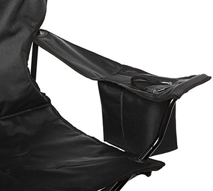 Amazon Basics Camping Chair - style: X Large, Padded, Black