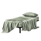 Kingnex 30x75x9 RV Bunk Sheets Set for Narrow Twin Bed Soft Brushed 1800 Microfiber 3 Piece Bedding Set Includes 1 Cot Size Fitted Sheet 1 Flat Sheet 1 Pillowcase Cot Sage - color: Sage, size: Cot 30x75 RV Bunk Set