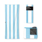Nomadix Original Towel - Perfect for Beach, Pool, Travel, Camping, Yoga - Made with Recycled Materials - Super Absorbent - Sand Resistant - Classic Cabana Pale Blue- 72.5x30 - color: Cabana Pale Blue