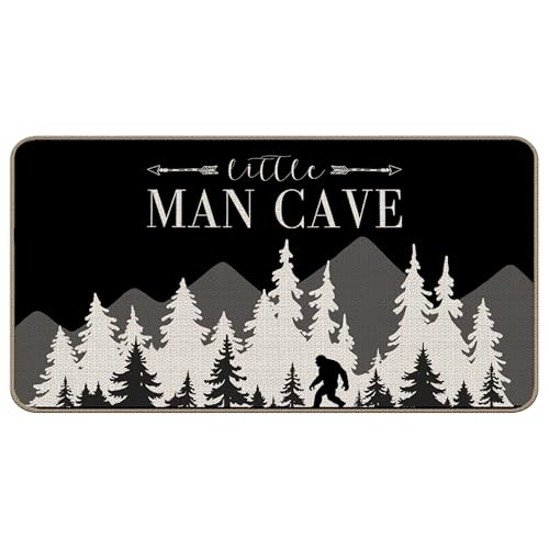 Funny Camping Camper Door Mat 17 x 30,Bigfoot Sasquatch Doormat,Bigfoot Sasquatch Gifts,Camper Must for Outside Rv Mat,ZH01-DD-191 - color: Color 44