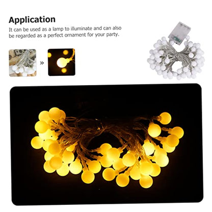 Outdoor Led String Light Tent Lamp Brightness Warm Bulbs for Camping Parties and Outdoor Decoration