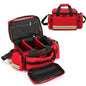 First Aid Bag Empty First Responder Bag,First Aid Kits Storage,Trauma Bag with Detachable Dividers, Medical Bag for Nurses,Ideal for EMT, EMS,Paramedics,Home Health Care(Bag Only) - color: Red