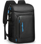 Capolo 36/45 Cans Cooler Backpack Insulated Waterproof for Women Men Lunch Backpack Coolers Leak Proof Soft Cooler Bags - color: Deep Black Leather, size: 36 Cans
