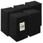 UNIMADE Washcloths Bulk - 100 Pack - Face Towels (12" x 12"), Highly Soft Wash Cloths and Hand Towels, Fast Drying Multi-Purpose Microfiber Cleansing Cloths for Bathroom, Hotel, Spa, and Salon - Black - color: Black, size: 100Pack