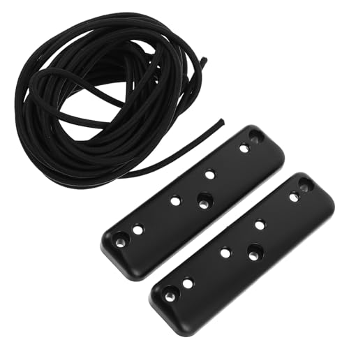 Rv Interior Hanging Cabinet Elastic Guard Plate Straps with Bracket, Anti Falling Shelf Rope Support Holder for Motorhome and Camper Van Travel Accessories