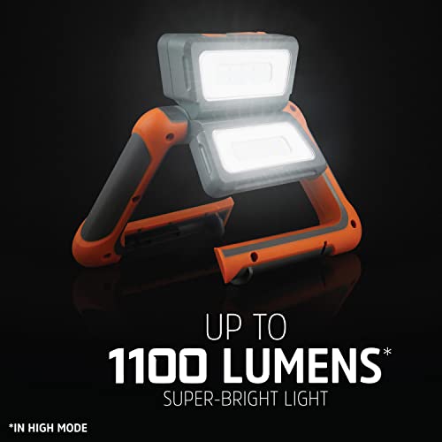 Energizer Rechargeable LED Lantern, Bright Multi-Panel Work Light, Water-Resistant Camping Lantern, Micro-USB Charging Cable, Pack of 1