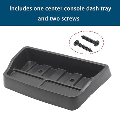 LIUQING Center Console Dash Tray for 1997-2006 Jeep Wrangler TJ Dashboard Storage Box Organizer Interior Accessories