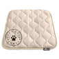 Paw Inspired Washable Padded Crate Mats for Dogs | 23” x 17” Pad, Fits 24-inch Kennels | Leakproof, Waterproof Bottom, Plush Pet Beds (Tan) - color: Tan, size: 24 Inch