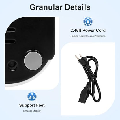 Instant Hot Water Dispenser, 1500W Electric Kettles, Countertop Instant Water Dispenser with 5 Temperatures & 2 Water Volume, Ideal for Home, Coffee Shop, Tea House