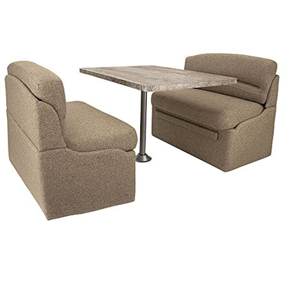 RecPro Charles 36" RV Dinette Booth | Luna Imperial | 1 Leg - color: Luna Imperial, size: 1 Leg