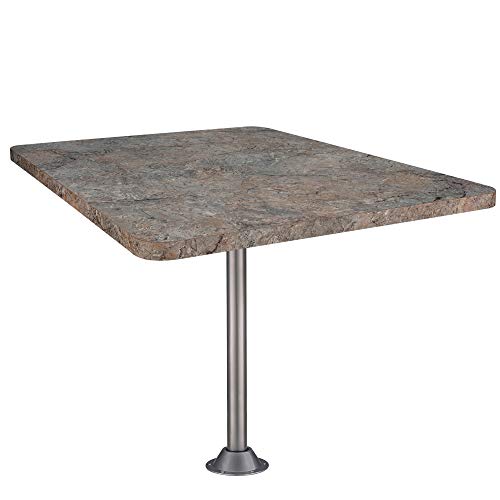 RecPro Charles 36" RV Dinette Booth | Luna Imperial | 1 Leg - color: Luna Imperial, size: 1 Leg