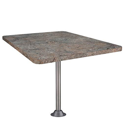 RecPro Charles 36" RV Dinette Booth | Luna Imperial | 1 Leg - color: Luna Imperial, size: 1 Leg