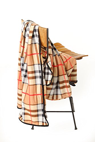 ComfortPlus 3-in-1 Premium Travel Blanket (Plaid)