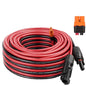 MOOKEERF Solar Panel to XT60i 10AWG 40FT Adapter Connector Extension Cable for Portable Power Station Generator - size: 40FT