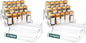 Oizeir Clear Spice Rack (4-Pack) – 3-Tier Acrylic Organizer for Cabinet – Deep Spice Shelf – 10.4 x 9.6 x 4 Inches – Holds Seasoning and Condiments - size: 4-Pack