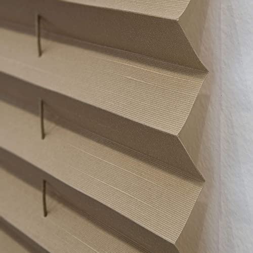 RecPro RV Blinds Pleated Shades | Cappuccino | RV Window Shades | Camper | Trailer