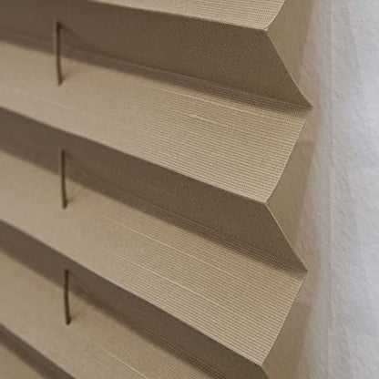 RecPro RV Blinds Pleated Shades | Cappuccino | RV Window Shades | Camper | Trailer