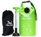 All in One Hand Wash Bag and Plunger Set - Off Grid Washing Machine Non Electric for Camping Travel | Eco Friendly Portable Manual Clothes Washer Laundry Bag for RV's (Medium) - size: Medium