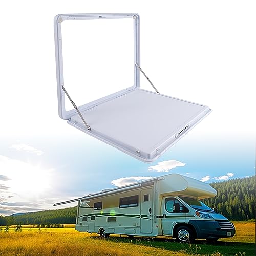 RV External Folding Table, Caravan External Hanging Table, Aluminum Wall Mount Hanging Dining Table, Drop Leaf Table Maximum Load 25kg, Perfect for Campervans and Motor Homes ( Color : White , Size : - color: White, size: 40x45cm/15.7x17.7in