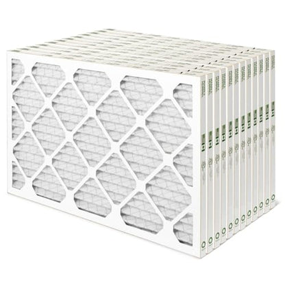 Mann+Hummel 12x24x1 MERV 8 Pleated HVAC AC Furnace Air Filters. Case of 12. (Exact Size: 11.5 x 23.5 x 0.75 Inches) - style: 12 x 24 x 1