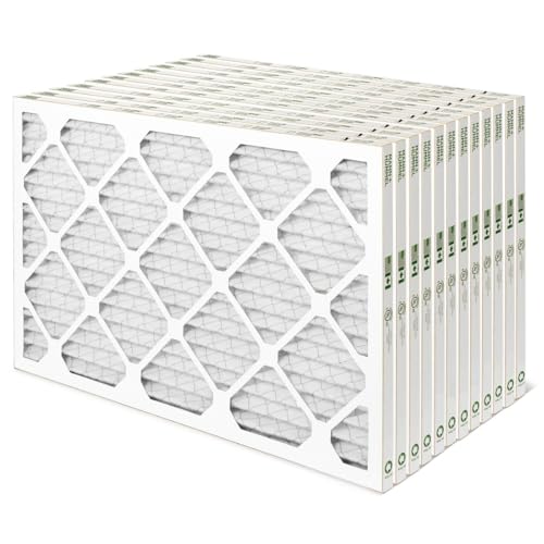 Mann+Hummel 14x20x1 MERV 8 Pleated HVAC AC Furnace Air Filters. Case of 12. (Exact Size: 13.5 x 19.5 x 0.75 Inches) - style: 14 x 20 x 1