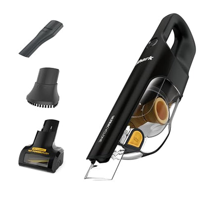 Shark UltraCyclone™ Pet Pro Plus Cordless Hand Vacuum, Powerful Suction, Handheld Vacuum for Car & Home, Pet Power Brush, Crevice Tool, Scrubbing Brush, XL Dust Cup, Black, CH951 - style: UltraCyclone Pet Pro Plus - Black