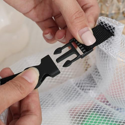 1pcs Waterproof Storage Bag Swimming Bathroom, Large Capacity Drawstring, Men's and Women's Outdoor Toiletries Bag (White 33.5 * 15.5 * 27.5cm) - color: White 33.5*15.5*27.5cm