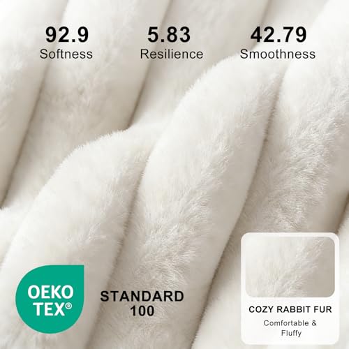 FURTIME Dog Bed Medium Size Dog, Washable Orthopedic Pet Bed with Removable Cover, Rectangle Soft Calming Sleeping Puppy Bed Durable Pet Cuddler with Anti-Slip Bottom, Cream, M Plus (30"x24"x8") - color: Cream, size: M Plus (30"x24"x8")