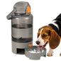 Outdoor Dog Water Bottle 50oz Leakproof Portable Pet Water Dispenser with Handle for Travel Hiking Camping Beach Trips BPA Free Must Have for Active Pets (Grey)