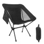 NewDoar Camping Chairs 1Pack, Collapsible Portable Compact Chair, with Carrying Bag Lightweight Small Folding Chair, for Hiking & Beach & Fishing Lawn Concert - color: Black 1pack