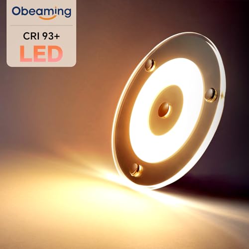 2 Pack 12V LED Ceiling Dome Light 400LM, 4.75" Dimmable Interior Light for RV Boat Camper Van Travel Trailer Truck Sailboat Interior Lighting,Surface Mount & Touch Switch (Warm White) - color: 4.75" Warm White