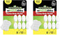 FrogTape reMOVEables Heavy Duty Wall Hooks - No Damage - Easy to Remove & Reuse - Medium Wall Hook with Adhesive Strips - Holds up to 3 lbs - Includes 8 Hooks and 12 Strips - White (Pack of 16) - size: Pack of 16, style: Medium