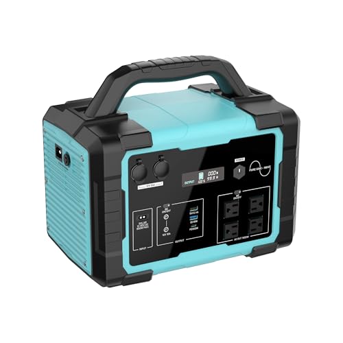 Portable Power Station 1800W (3600W Surge), 1024Wh LiFePO4 Solar Generator, 1.5H Fast Charging Home Battery Backup with 4 AC Outlets, Emergency Power Supply for Camping, RV, Off-Grid