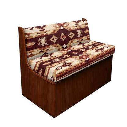 RV Dinette Cushion Covers Brown Aztec Print Camper Cushion Covers Dinette Booth Set Washable RV Couch Covers for Sofa Bed 2 Cushion RV Seat Covers Dinette Cushions Replacement - color: Aztec Brown