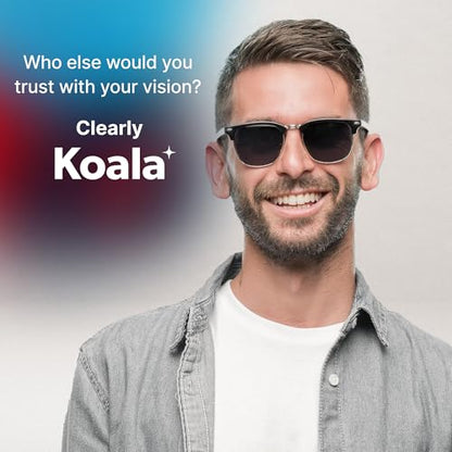 Koala Lens Cleaning Cloth | Japanese Microfiber | Glasses Cleaning Cloths | Eyeglass Lens Cleaner | Eyeglasses, Camera, VR/AR Headset, and Screen Cleaner | Black & Green (Pack of 2) - color: Black / Green, size: 2 Pack
