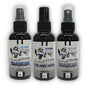The Stink Solution Smoke Odor Eliminator Spray - Completely Remove Smoke Smell From House, Car, Clothes, Hair, & More - Best Odor Eliminator For Smoke - Bamboo Teak, Sky Blue, & Unscented 4 oz Bottles
