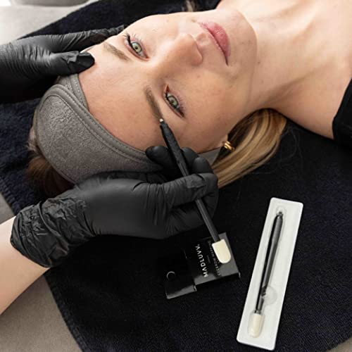 FRAMAR Black Gloves Disposable Latex Free – Extra Small Nitrile Gloves Black, For Hair Dye, Tattoo Supplies, Cleaning, Mechanic – Extra Durable & Resistant – 12 Inches Long – 100 Pack - size: X-Small