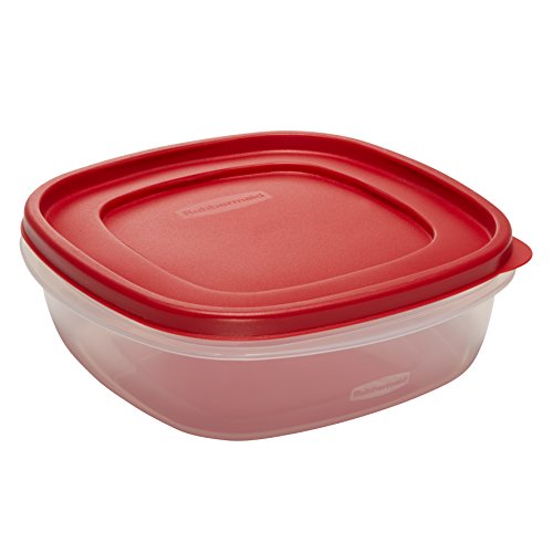 Rubbermaid Easy Find Lids Food Storage Container, 9 Cup, Racer Red - style: 9.0C/2.1L
