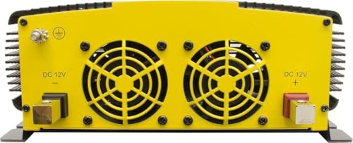 Go Power GP-1000HD 1000W Heavy-Duty Modified Sine Wave Inverter - 12V DC to 110V AC Car Power Inverter for Vehicle, Truck, RV, Camper & Marine Use with Dual AC Outlets - size: 1000 Watt
