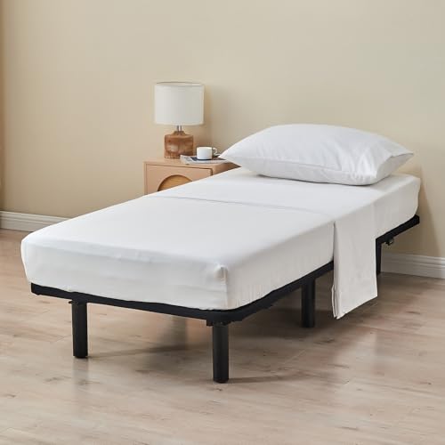 Kingnex 30x75x9 RV Bunk Sheets Set for Narrow Twin Bed Soft Brushed 1800 Microfiber 3 Piece Bedding Set Includes 1 Cot Size Fitted Sheet 1 Flat Sheet 1 Pillowcase Cot White - color: White, size: Cot 30x75 RV Bunk Set