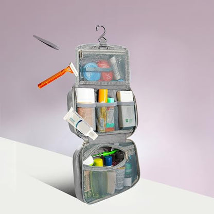 Travelon Compact Hanging Toiletry Kit - color: Charcoal